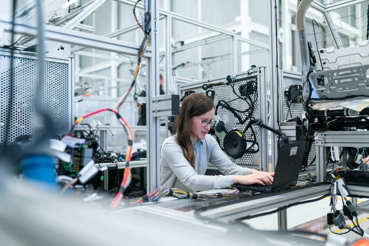 Modern Manufacturing Plant
